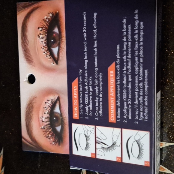 KISS Full Moon Fantasy Decorative Eyelashes Sparkles Nwt - Picture 2 of 2